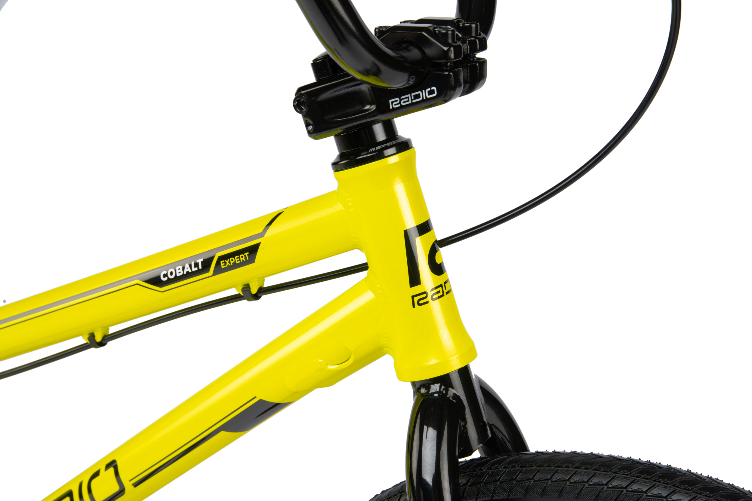 Radio Raceline Cobalt Junior BMX Race Bike - 18.5 TT, Black/Yellow -  Philbrick's Ski, Board, & Bike